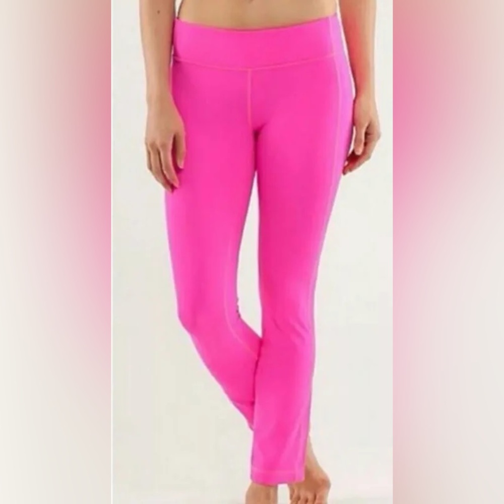 Lululemon Luon P.Y.B. Pant Raspberry Glo Pant Size 8